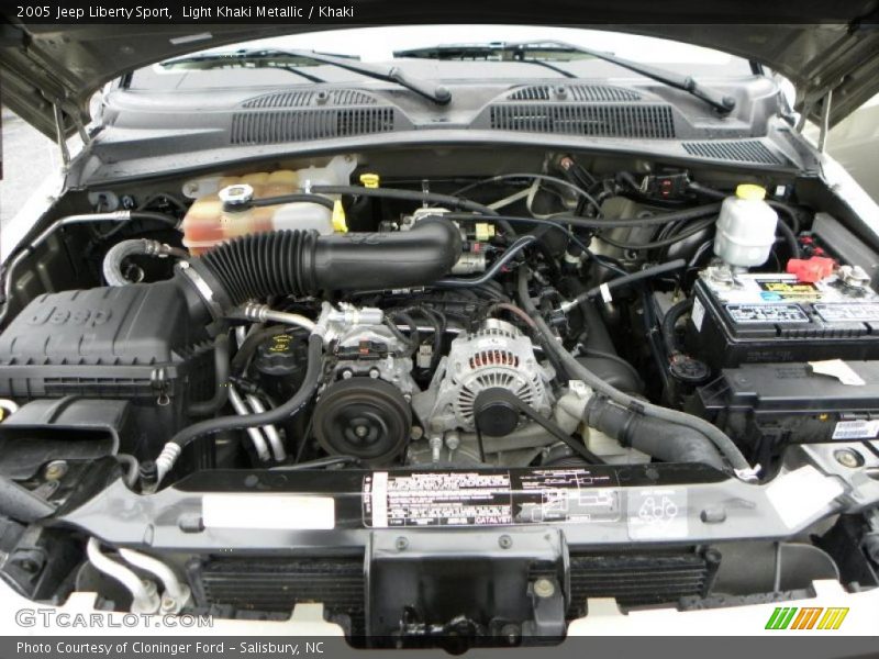  2005 Liberty Sport Engine - 3.7 Liter SOHC 12V Powertech V6