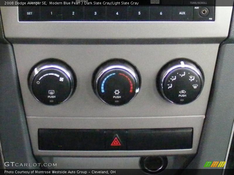 Modern Blue Pearl / Dark Slate Gray/Light Slate Gray 2008 Dodge Avenger SE