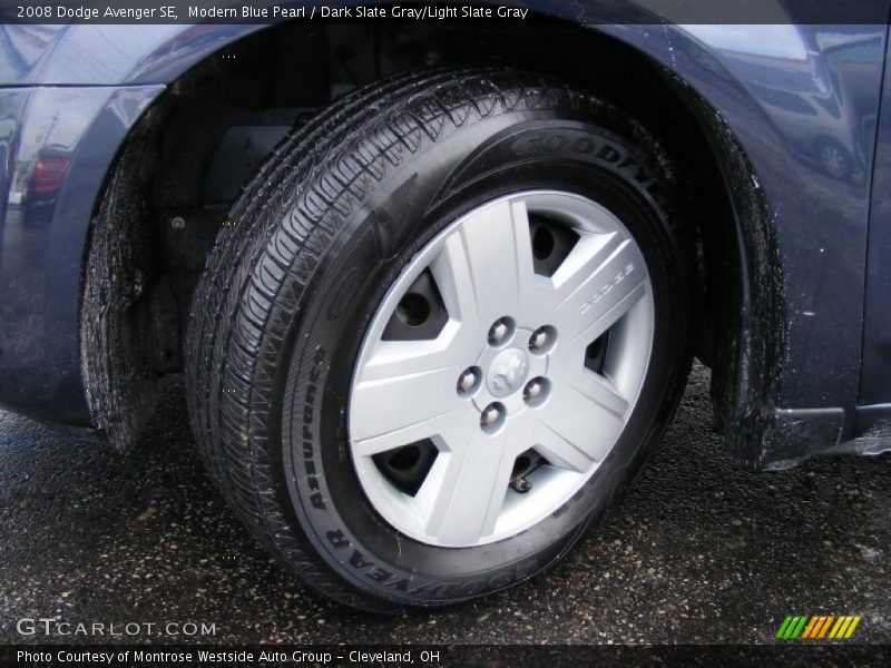 Modern Blue Pearl / Dark Slate Gray/Light Slate Gray 2008 Dodge Avenger SE