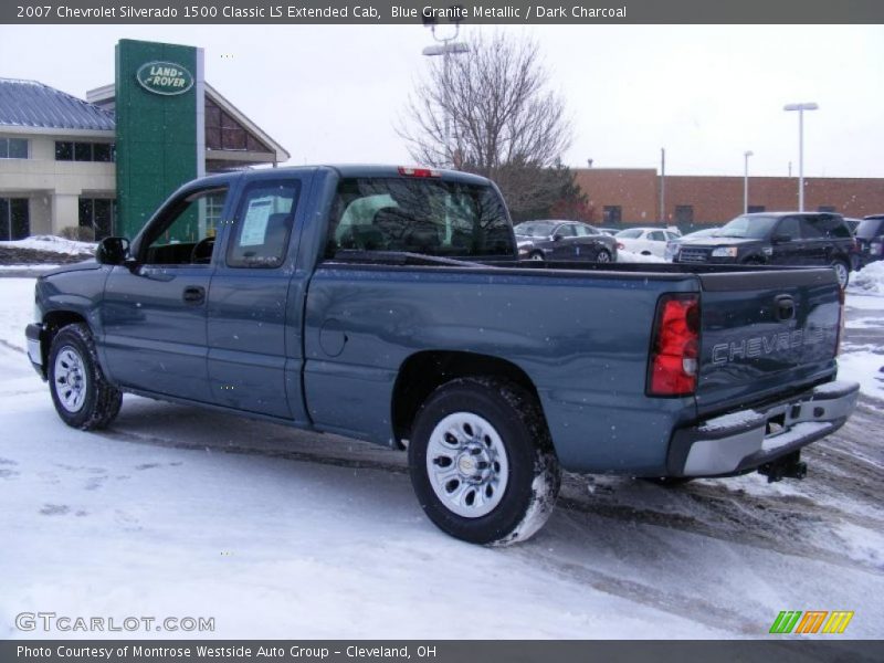 Blue Granite Metallic / Dark Charcoal 2007 Chevrolet Silverado 1500 Classic LS Extended Cab