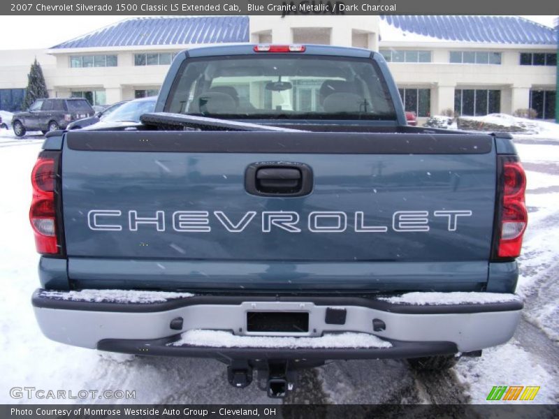 Blue Granite Metallic / Dark Charcoal 2007 Chevrolet Silverado 1500 Classic LS Extended Cab