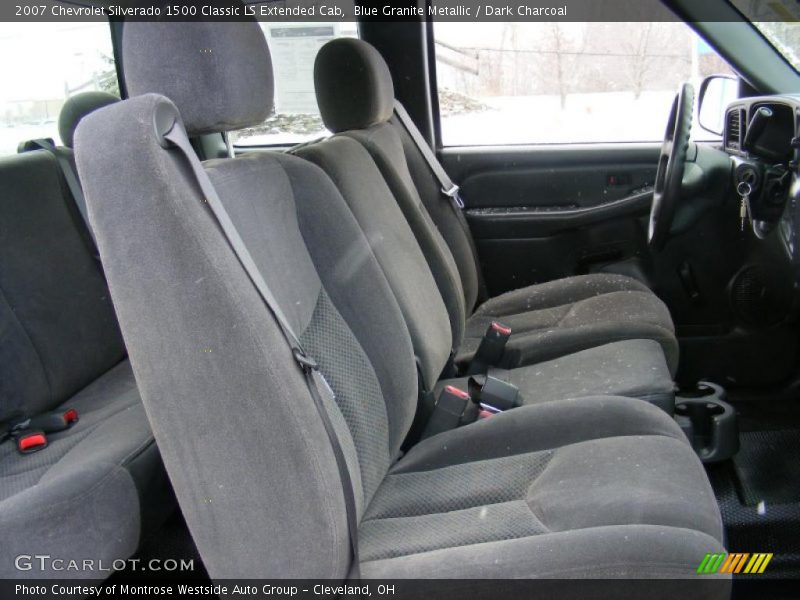 Blue Granite Metallic / Dark Charcoal 2007 Chevrolet Silverado 1500 Classic LS Extended Cab