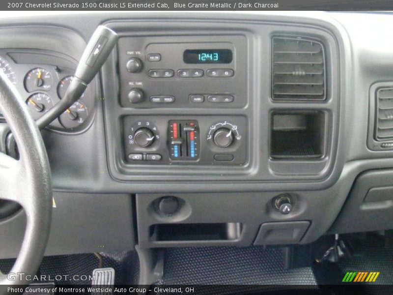 Blue Granite Metallic / Dark Charcoal 2007 Chevrolet Silverado 1500 Classic LS Extended Cab