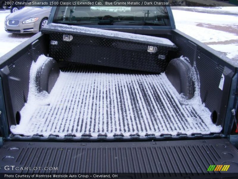 Blue Granite Metallic / Dark Charcoal 2007 Chevrolet Silverado 1500 Classic LS Extended Cab