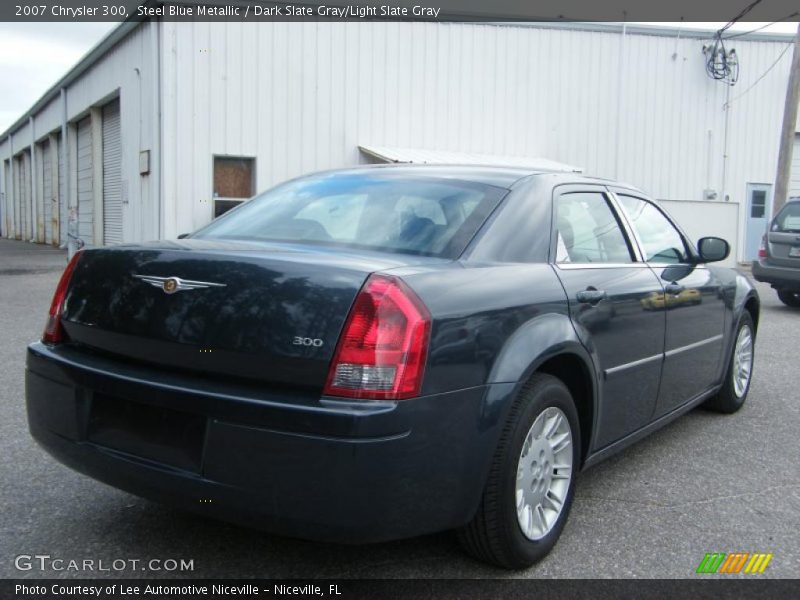 Steel Blue Metallic / Dark Slate Gray/Light Slate Gray 2007 Chrysler 300