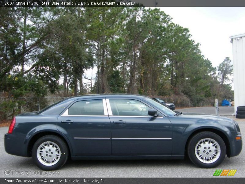 Steel Blue Metallic / Dark Slate Gray/Light Slate Gray 2007 Chrysler 300