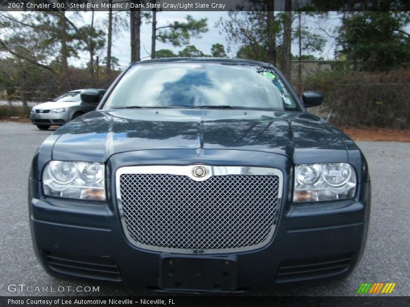 Steel Blue Metallic / Dark Slate Gray/Light Slate Gray 2007 Chrysler 300