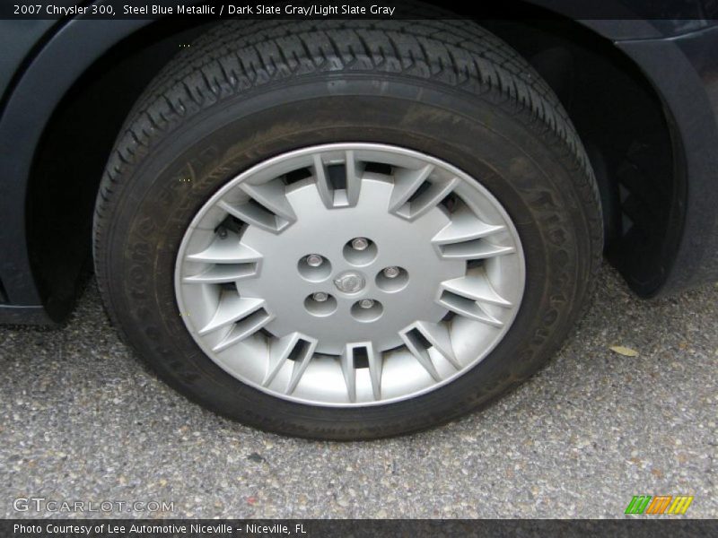 Steel Blue Metallic / Dark Slate Gray/Light Slate Gray 2007 Chrysler 300