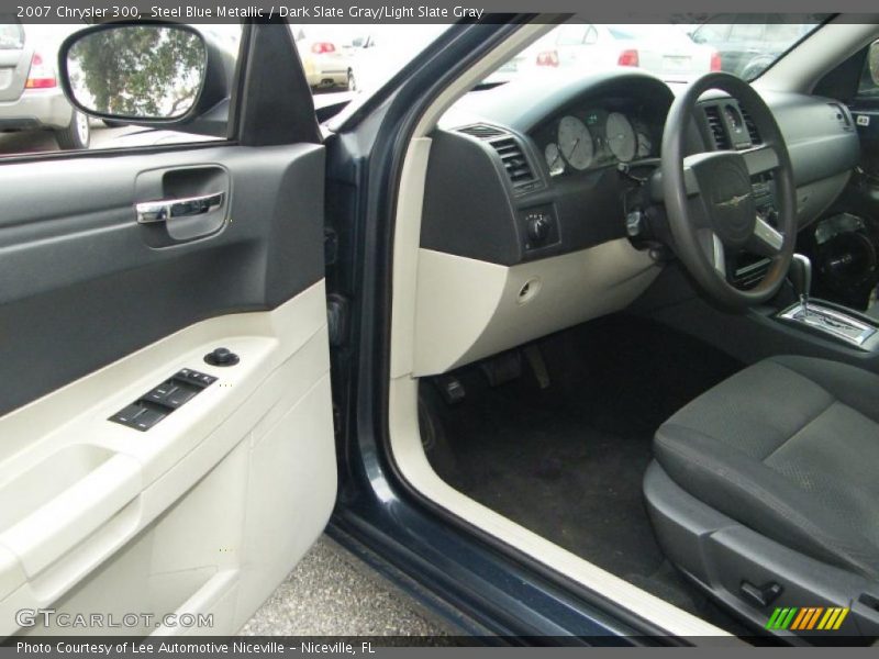 Steel Blue Metallic / Dark Slate Gray/Light Slate Gray 2007 Chrysler 300