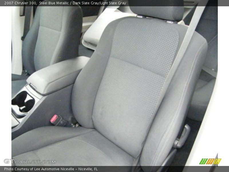 Steel Blue Metallic / Dark Slate Gray/Light Slate Gray 2007 Chrysler 300