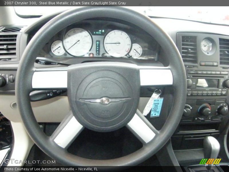 Steel Blue Metallic / Dark Slate Gray/Light Slate Gray 2007 Chrysler 300