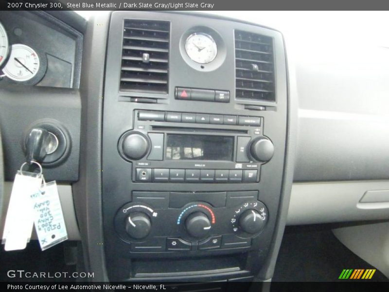 Steel Blue Metallic / Dark Slate Gray/Light Slate Gray 2007 Chrysler 300