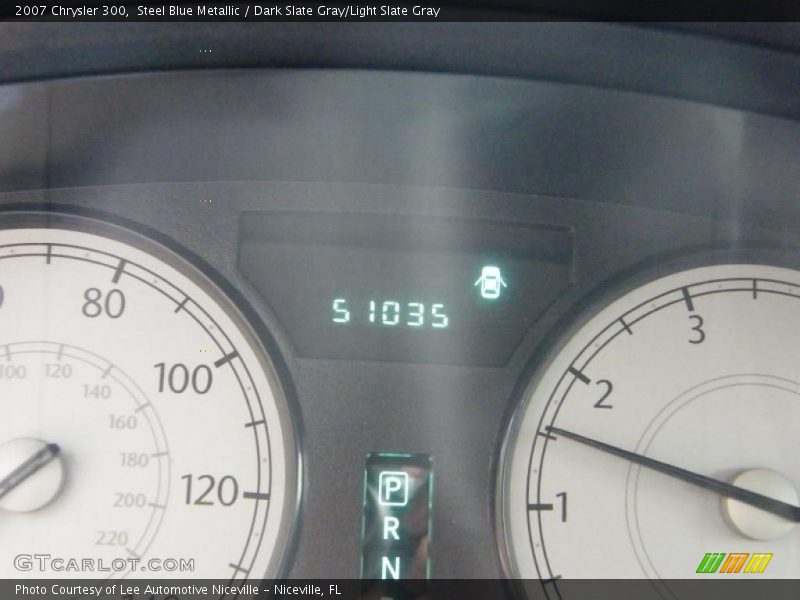 Steel Blue Metallic / Dark Slate Gray/Light Slate Gray 2007 Chrysler 300
