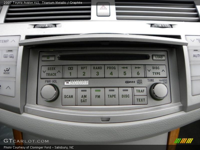 Titanium Metallic / Graphite 2007 Toyota Avalon XLS