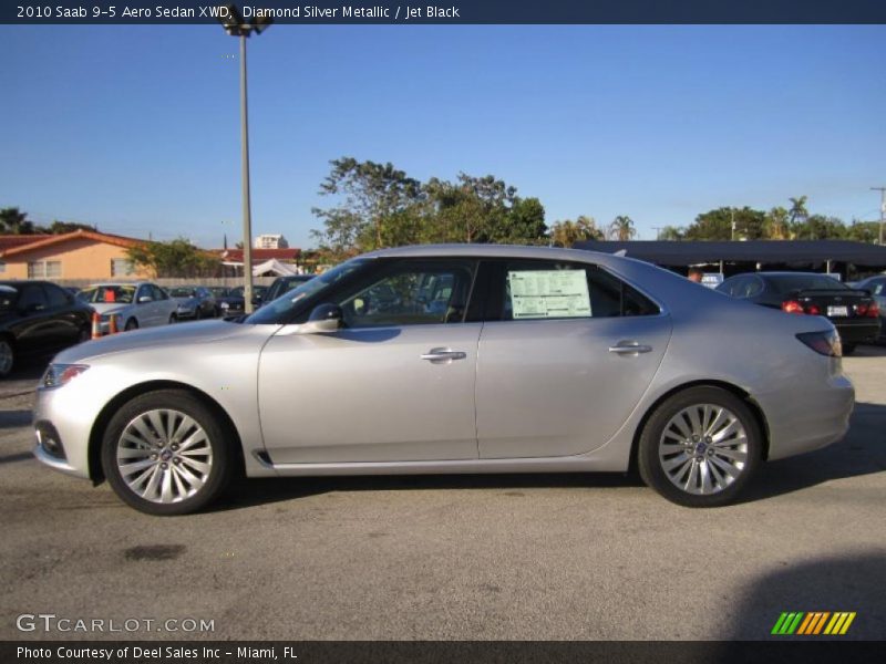  2010 9-5 Aero Sedan XWD Diamond Silver Metallic