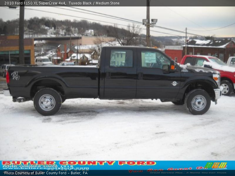 Tuxedo Black / Medium Stone 2010 Ford F150 XL SuperCrew 4x4