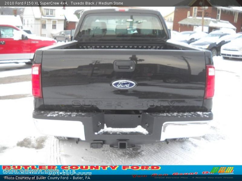Tuxedo Black / Medium Stone 2010 Ford F150 XL SuperCrew 4x4