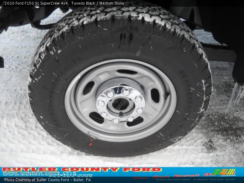 Tuxedo Black / Medium Stone 2010 Ford F150 XL SuperCrew 4x4