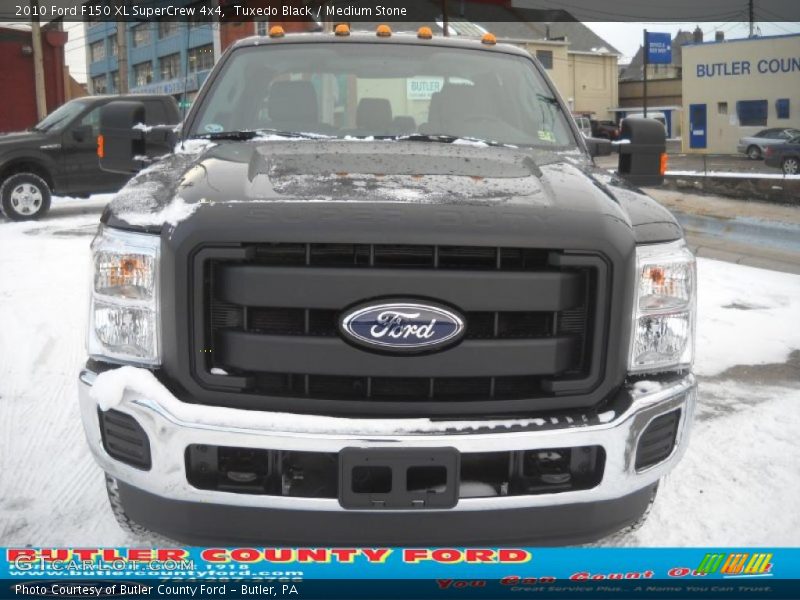 Tuxedo Black / Medium Stone 2010 Ford F150 XL SuperCrew 4x4