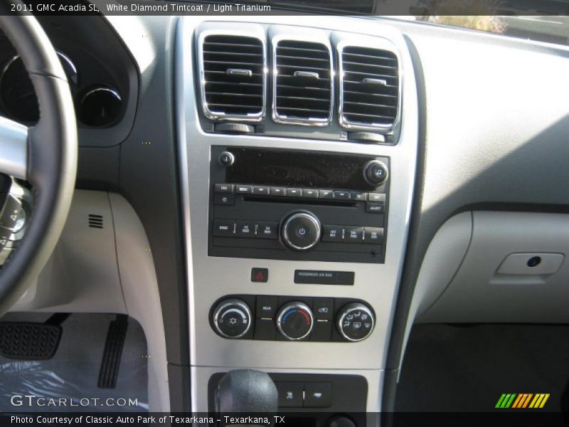 White Diamond Tintcoat / Light Titanium 2011 GMC Acadia SL