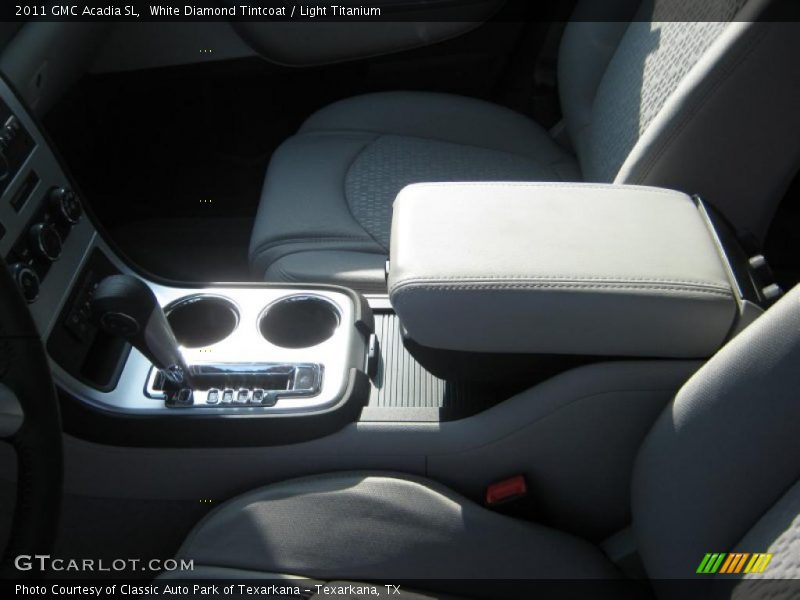 White Diamond Tintcoat / Light Titanium 2011 GMC Acadia SL