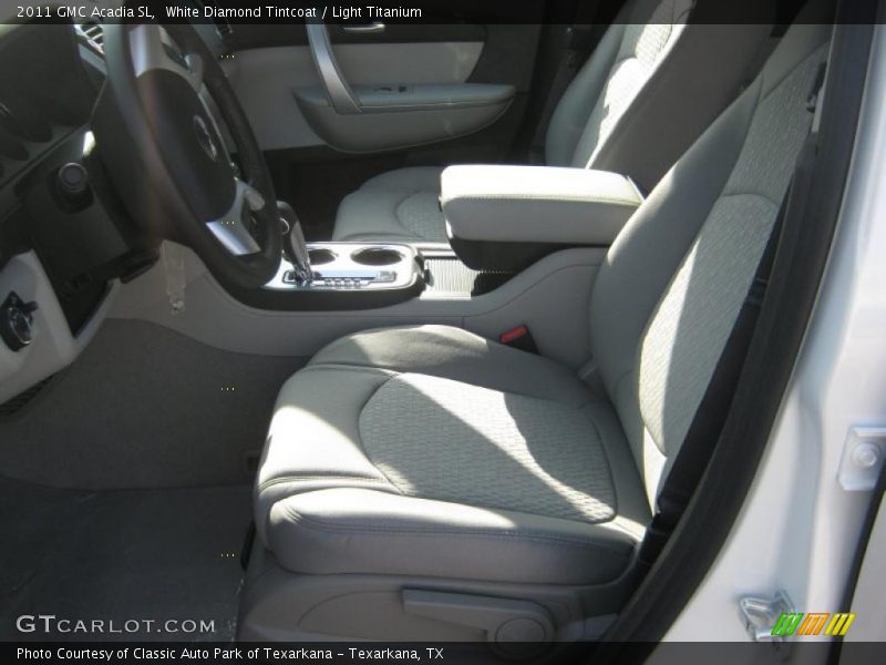 2011 Acadia SL Light Titanium Interior