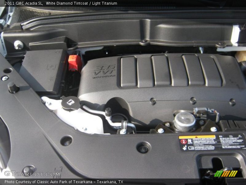  2011 Acadia SL Engine - 3.6 Liter DI DOHC 24-Valve VVT V6