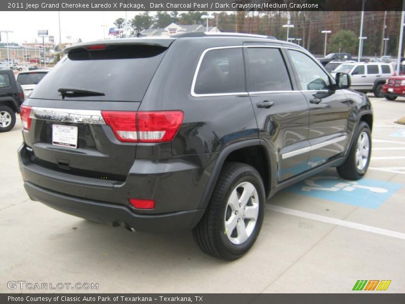 Dark Charcoal Pearl / Dark Graystone/Medium Graystone 2011 Jeep Grand Cherokee Laredo X Package