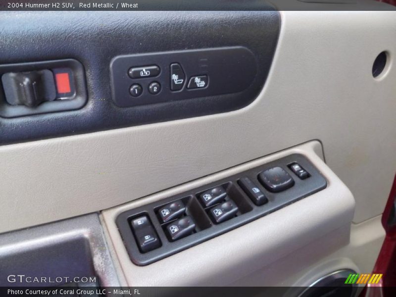 Red Metallic / Wheat 2004 Hummer H2 SUV