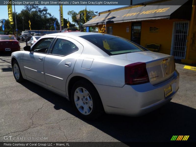 Bright Silver Metallic / Dark Slate Gray/Light Graystone 2006 Dodge Charger SE