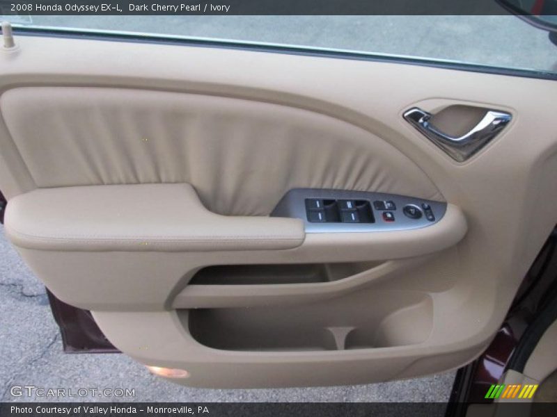 Dark Cherry Pearl / Ivory 2008 Honda Odyssey EX-L