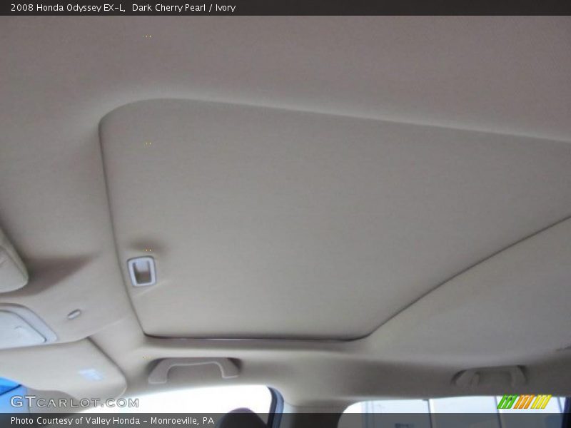 Dark Cherry Pearl / Ivory 2008 Honda Odyssey EX-L