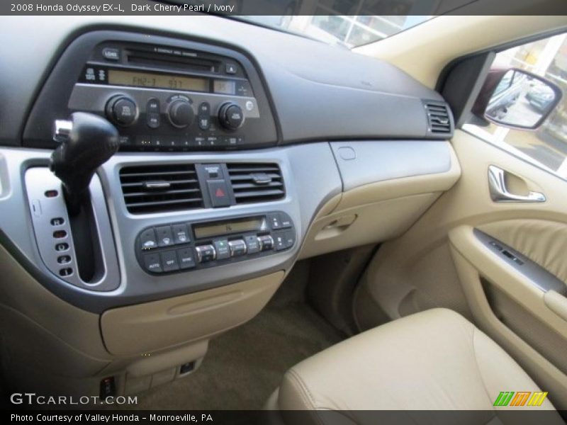 Dark Cherry Pearl / Ivory 2008 Honda Odyssey EX-L