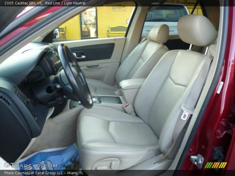 Red Line / Light Neutral 2005 Cadillac SRX V6