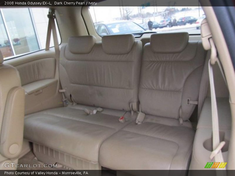 Dark Cherry Pearl / Ivory 2008 Honda Odyssey EX-L