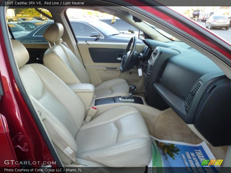 Red Line / Light Neutral 2005 Cadillac SRX V6