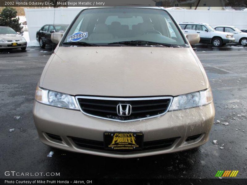 Mesa Beige Metallic / Ivory 2002 Honda Odyssey EX-L