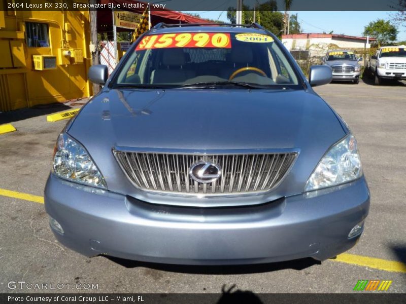 Breakwater Blue Metallic / Ivory 2004 Lexus RX 330