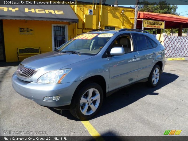 Breakwater Blue Metallic / Ivory 2004 Lexus RX 330