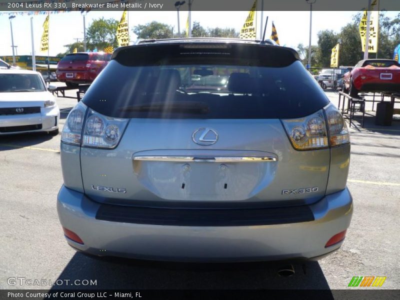 Breakwater Blue Metallic / Ivory 2004 Lexus RX 330