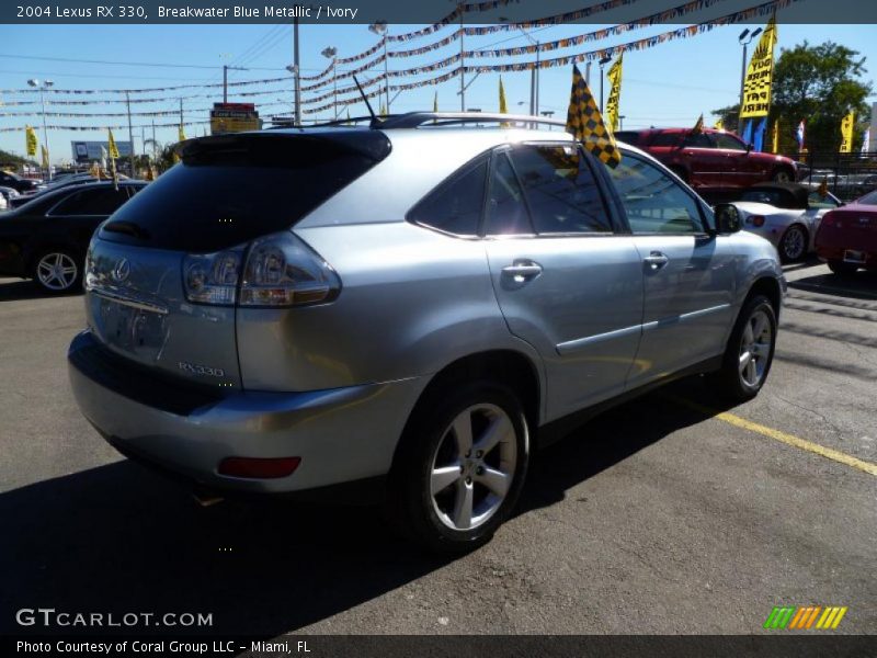 Breakwater Blue Metallic / Ivory 2004 Lexus RX 330