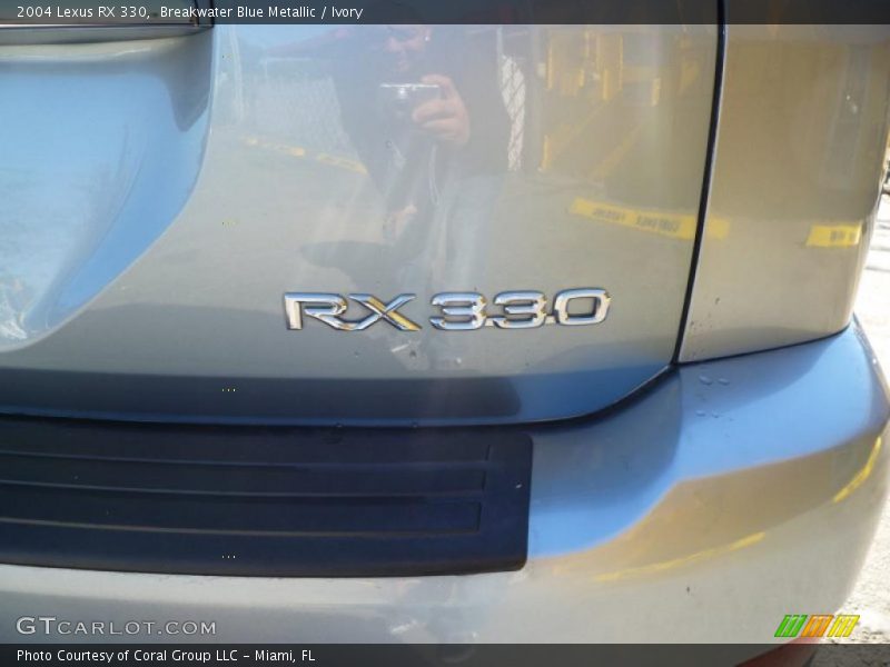 Breakwater Blue Metallic / Ivory 2004 Lexus RX 330
