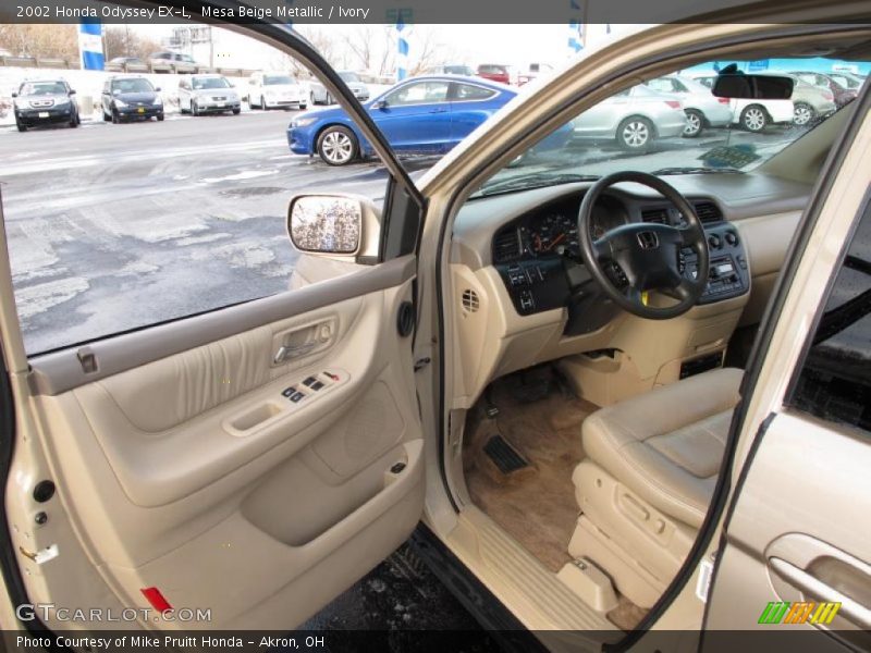 Mesa Beige Metallic / Ivory 2002 Honda Odyssey EX-L