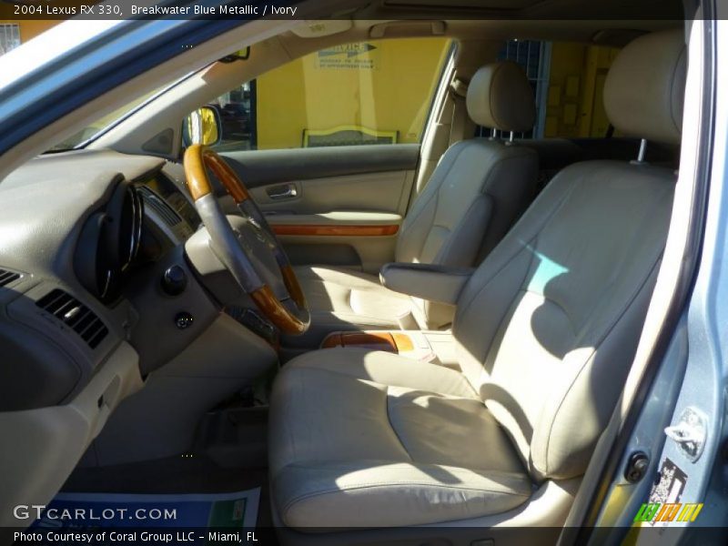 Breakwater Blue Metallic / Ivory 2004 Lexus RX 330