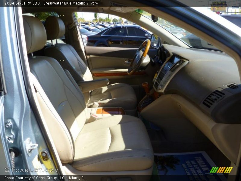 Breakwater Blue Metallic / Ivory 2004 Lexus RX 330