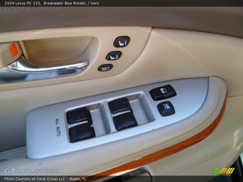 Breakwater Blue Metallic / Ivory 2004 Lexus RX 330
