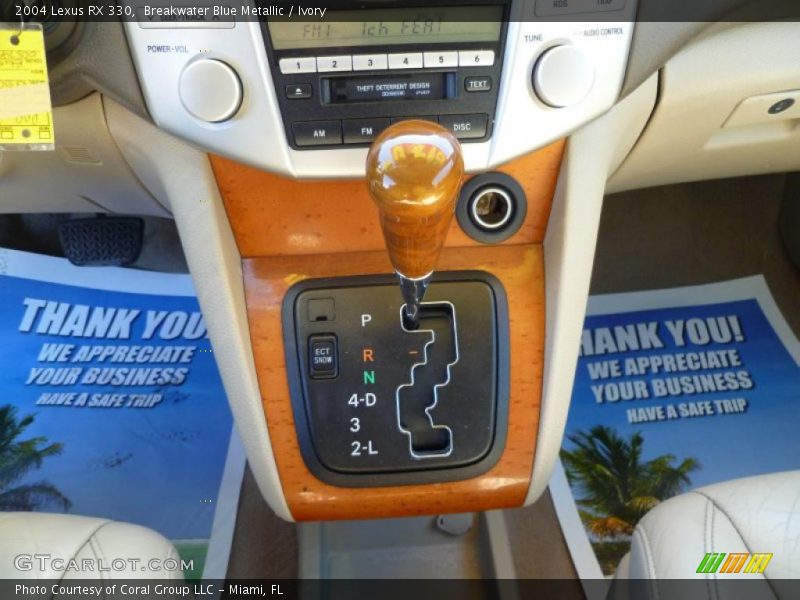 Breakwater Blue Metallic / Ivory 2004 Lexus RX 330