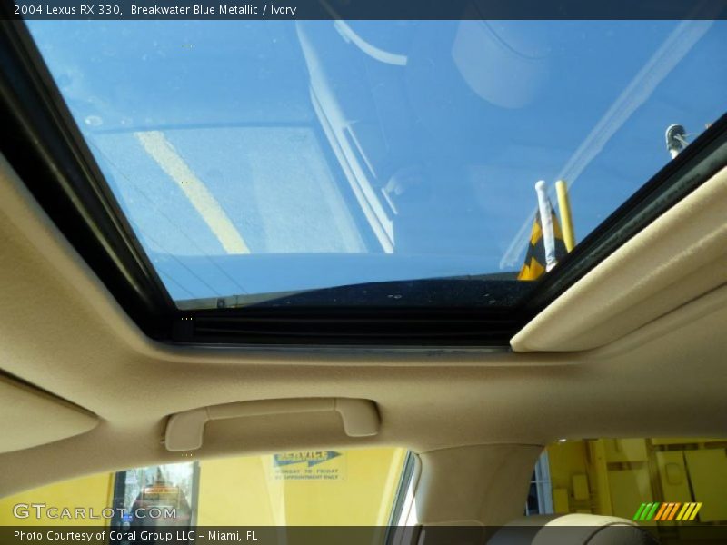 Breakwater Blue Metallic / Ivory 2004 Lexus RX 330