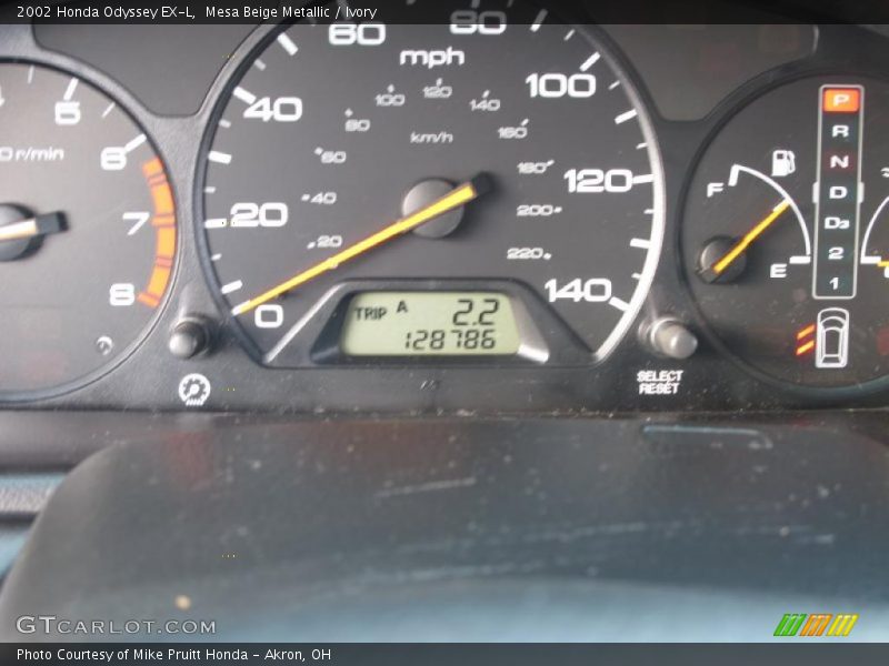 Mesa Beige Metallic / Ivory 2002 Honda Odyssey EX-L