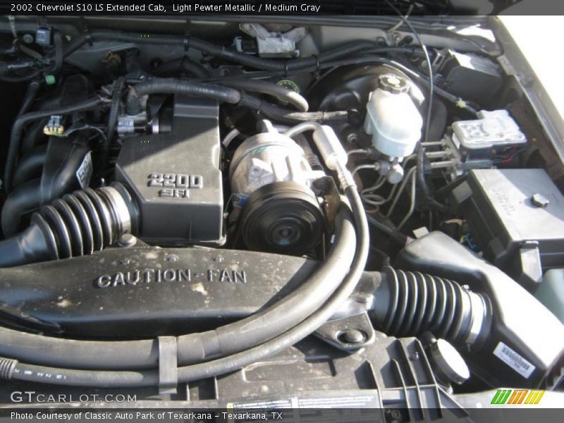  2002 S10 LS Extended Cab Engine - 2.2 Liter OHV 8-Valve Flex Fuel 4 Cylinder